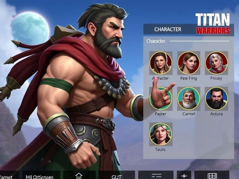 Titan Warriors Gameplay Screenshot